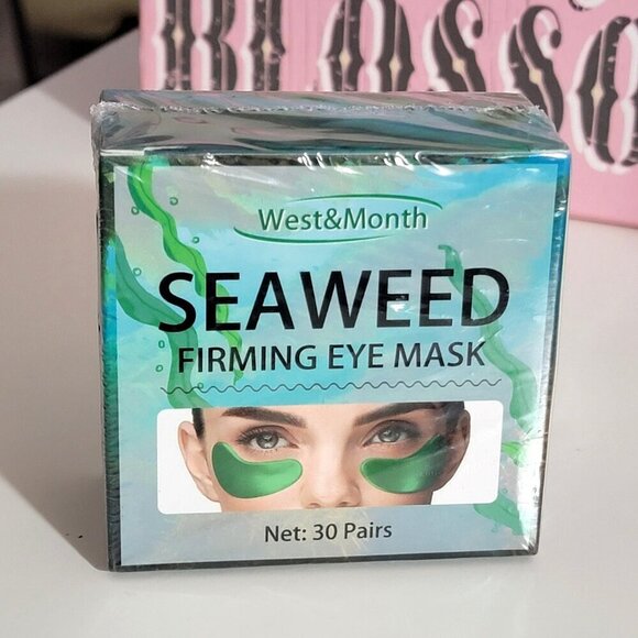 NIB West & Month Seaweed Firming Eyes Mask 60 Count New - Picture 10 of 11